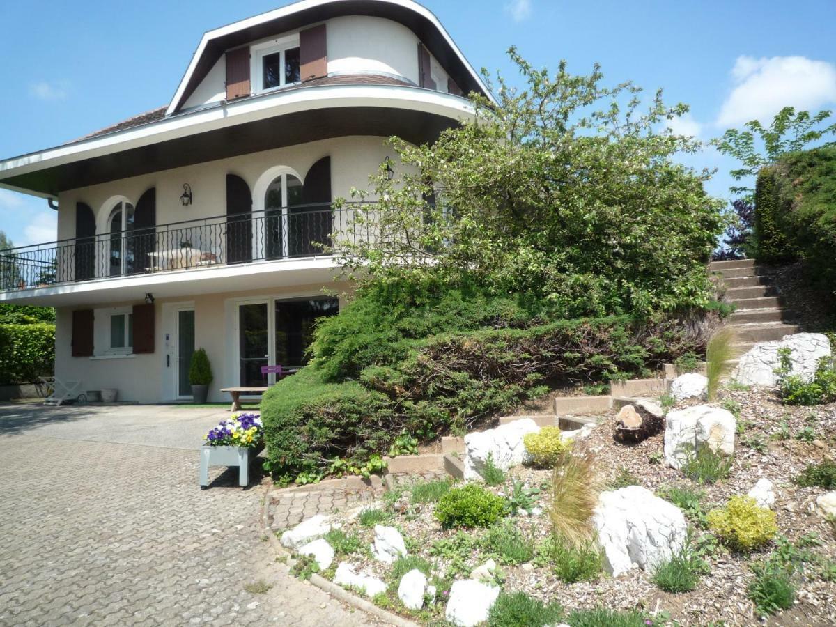La Maison Des Bonheurs Bed & Breakfast Rillieux-la-Pape Bagian luar foto